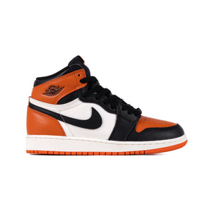 Nike Air Jordan 1 Retro High OG "Shattered Backboard" (GS) Black/Black/Sail/Starfish FD1437-008