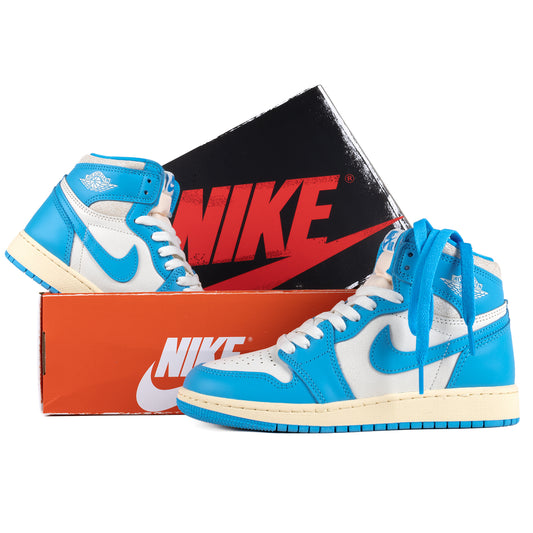 Nike Air Jordan 1 Retro High OG (GS) Dk Powder Blue/Dk Powder Blue/Sail FD1437-402