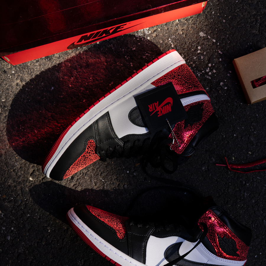 Nike Women's Air Jordan 1 Retro High OG Varsity Red/Black/White FD2596-602