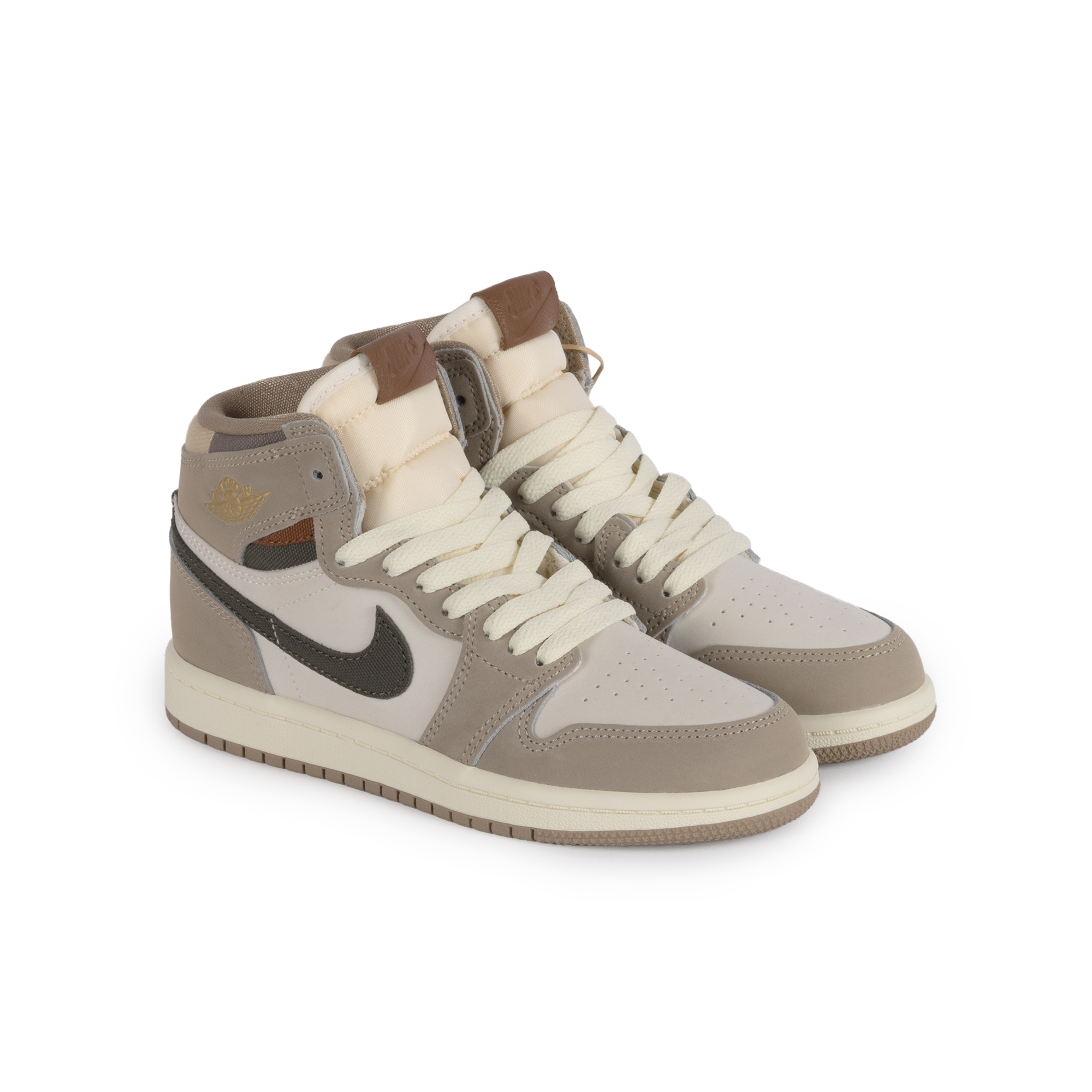 Nike Jordan 1 Retro High OG "Khaki" (PS) Cargo Khaki/Sail/Coconut Milk FD2597-201