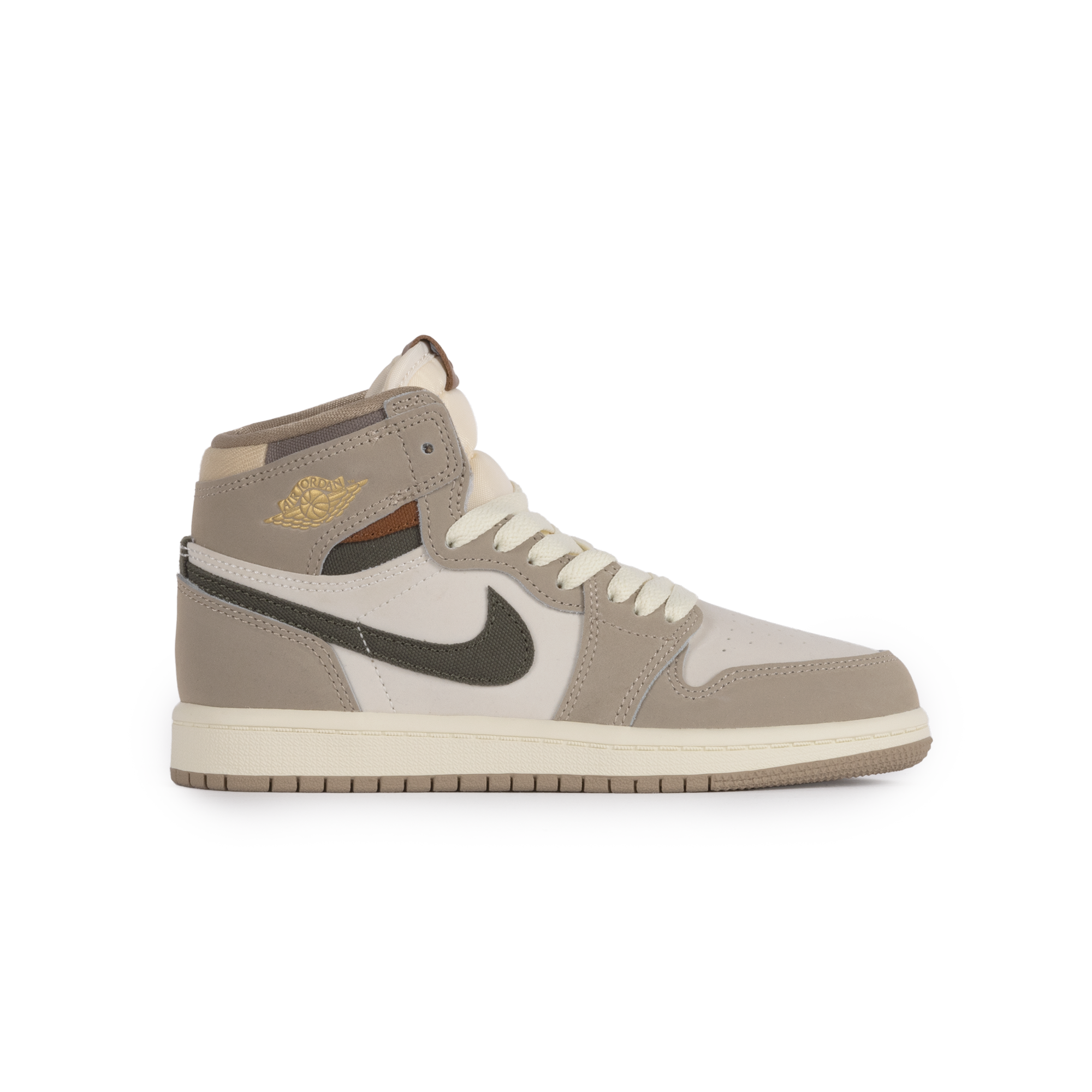 Nike Jordan 1 Retro High OG "Khaki" (PS) Cargo Khaki/Sail/Coconut Milk FD2597-201