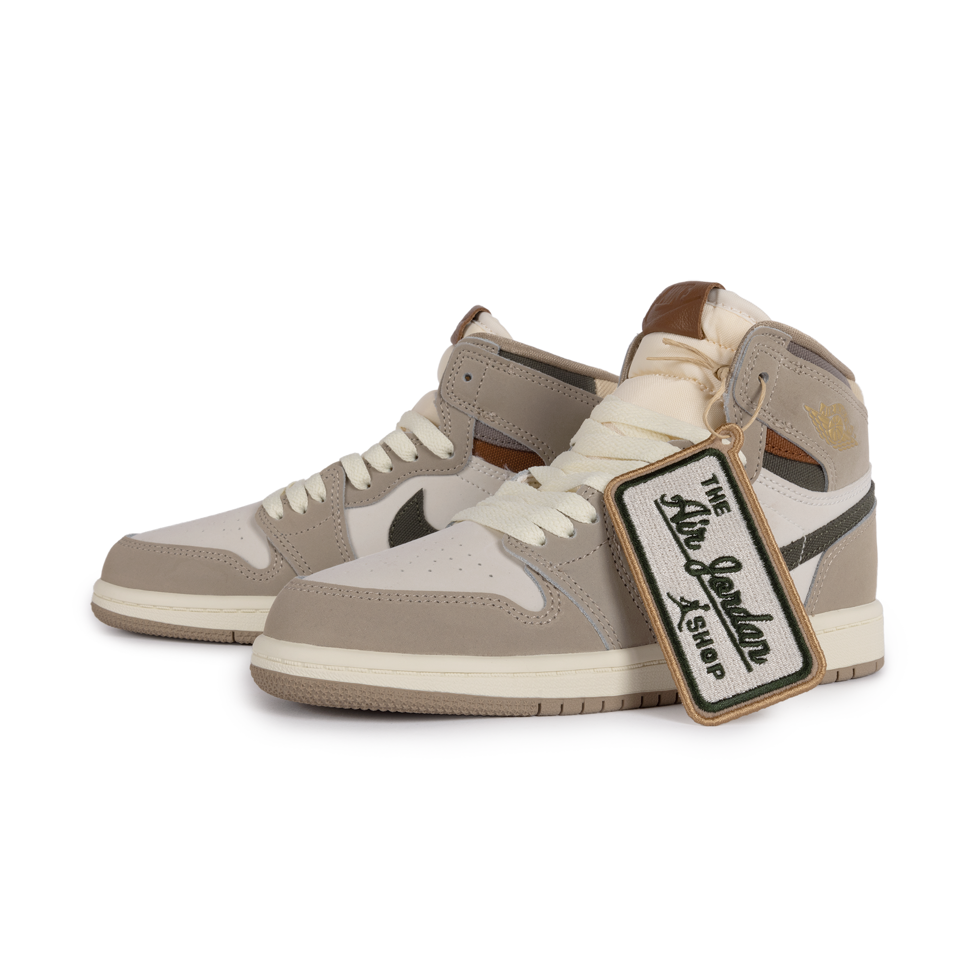 Nike Jordan 1 Retro High OG "Khaki" (PS) Cargo Khaki/Sail/Coconut Milk FD2597-201