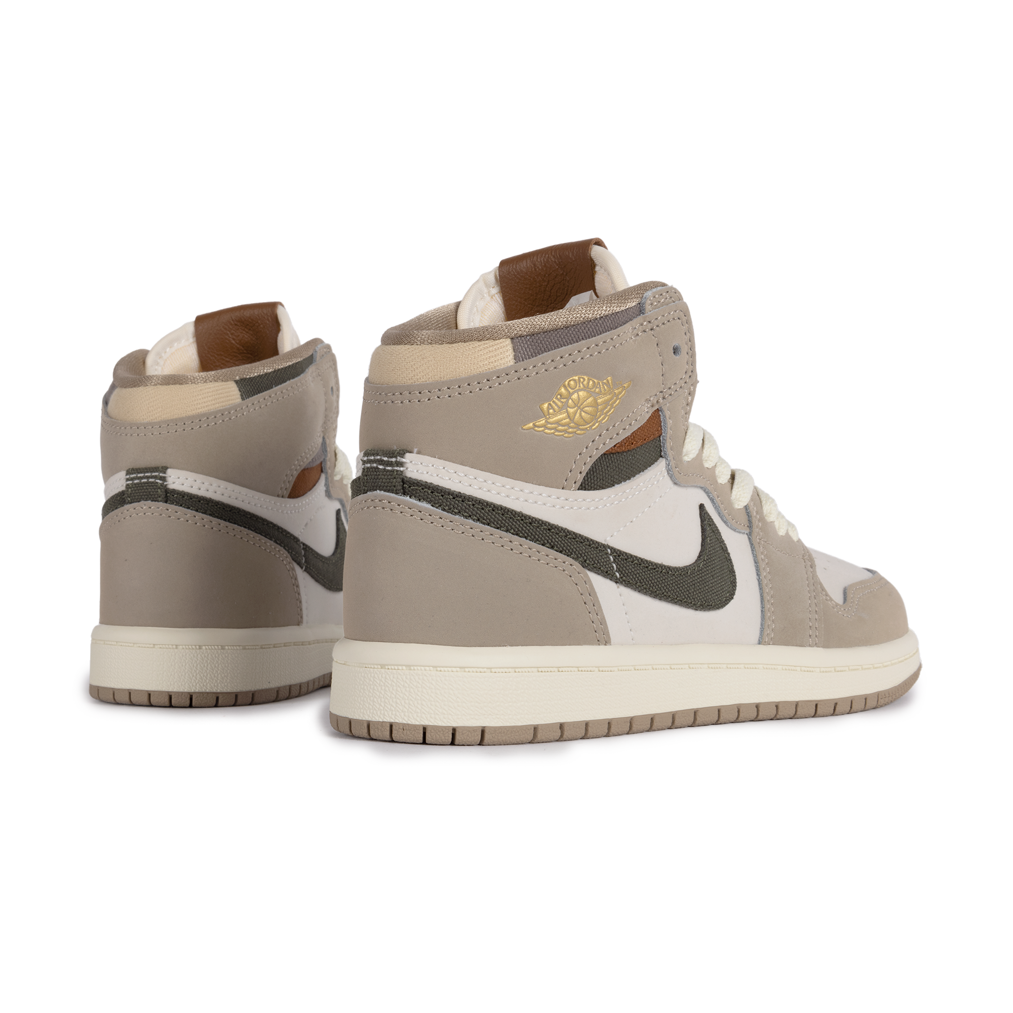 Nike Jordan 1 Retro High OG "Khaki" (PS) Cargo Khaki/Sail/Coconut Milk FD2597-201