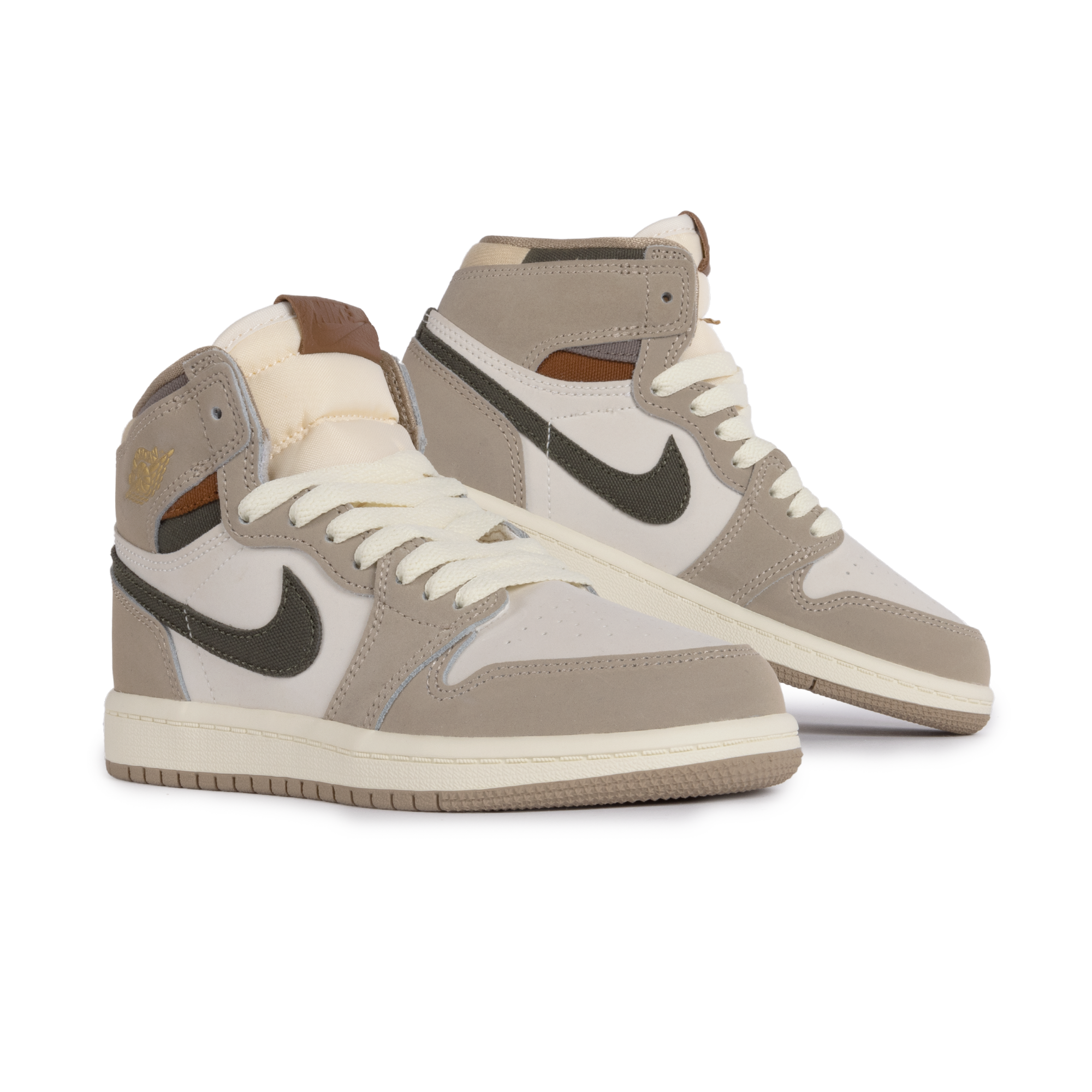 Nike Jordan 1 Retro High OG "Khaki" (PS) Cargo Khaki/Sail/Coconut Milk FD2597-201