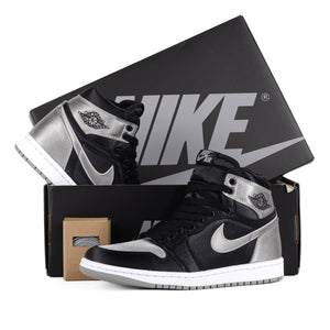 Nike Women's Air Jordan 1 Retro High OG Black/Medium Grey/White FD4810-010