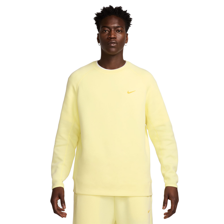 Nike NOCTA Tech Fleece Crewneck Citron Tint/Vivid Sulfur FD8457-821