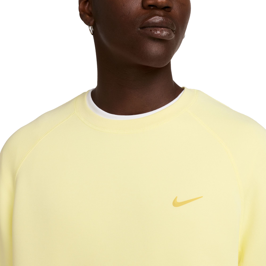 Nike NOCTA Tech Fleece Crewneck Citron Tint/Vivid Sulfur FD8457-821