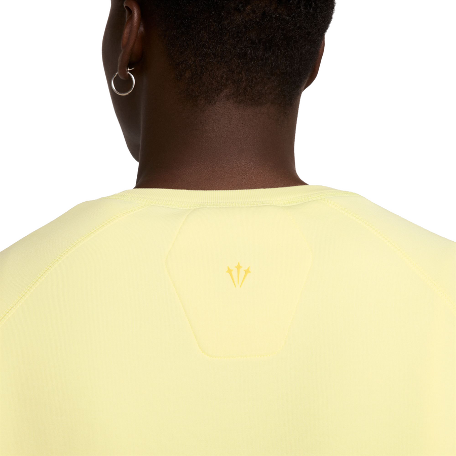 Nike NOCTA Tech Fleece Crewneck Citron Tint/Vivid Sulfur FD8457-821