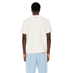 Kenzo Lucky Tiger Classic T Shirt Off White Laced