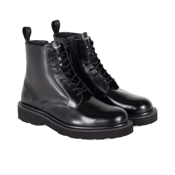 Kenzo Ukio Lace Up Boots Black