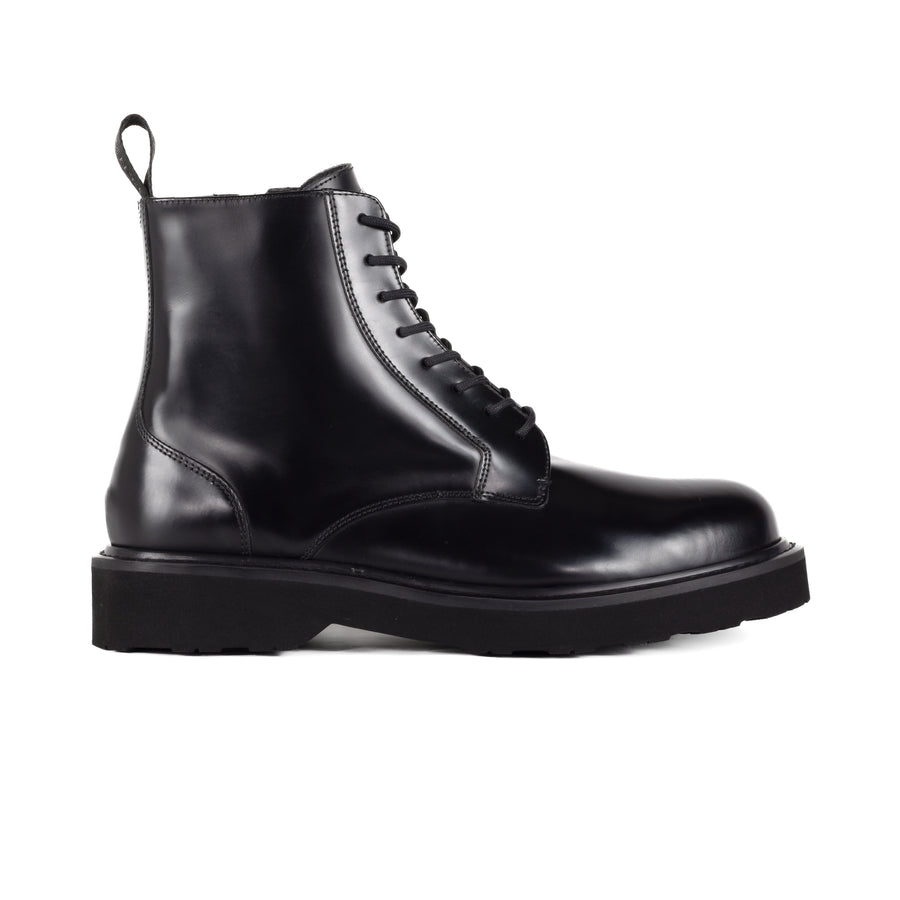 Kenzo Ukio Lace Up Boots Black