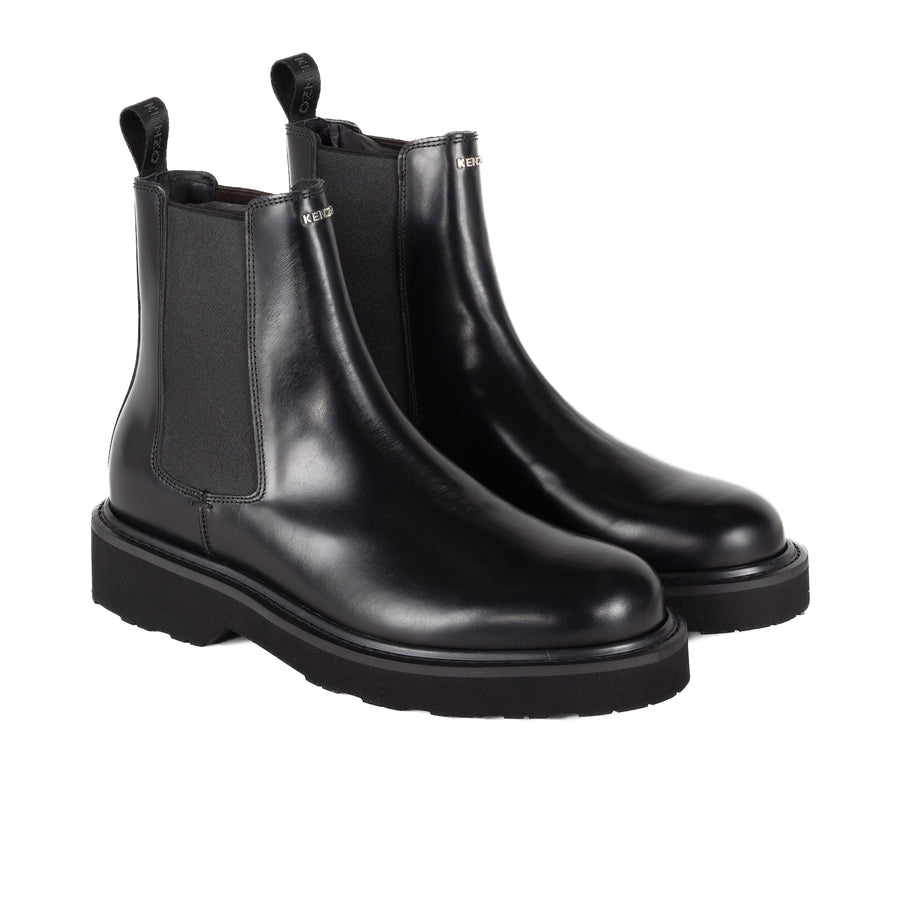 Kenzo Ukio Chelsea Boots Black