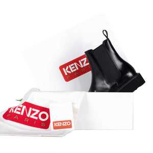 Kenzo Ukio Chelsea Boots Black