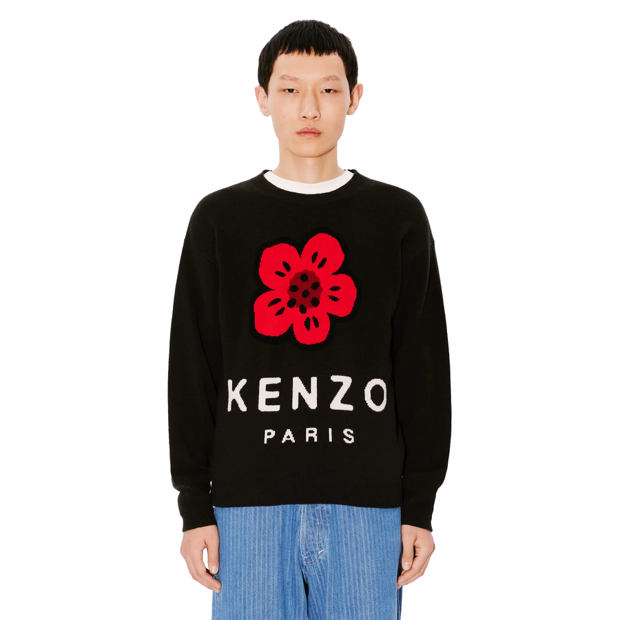 Kenzo RWS Boke Flower Placed Jumper Black