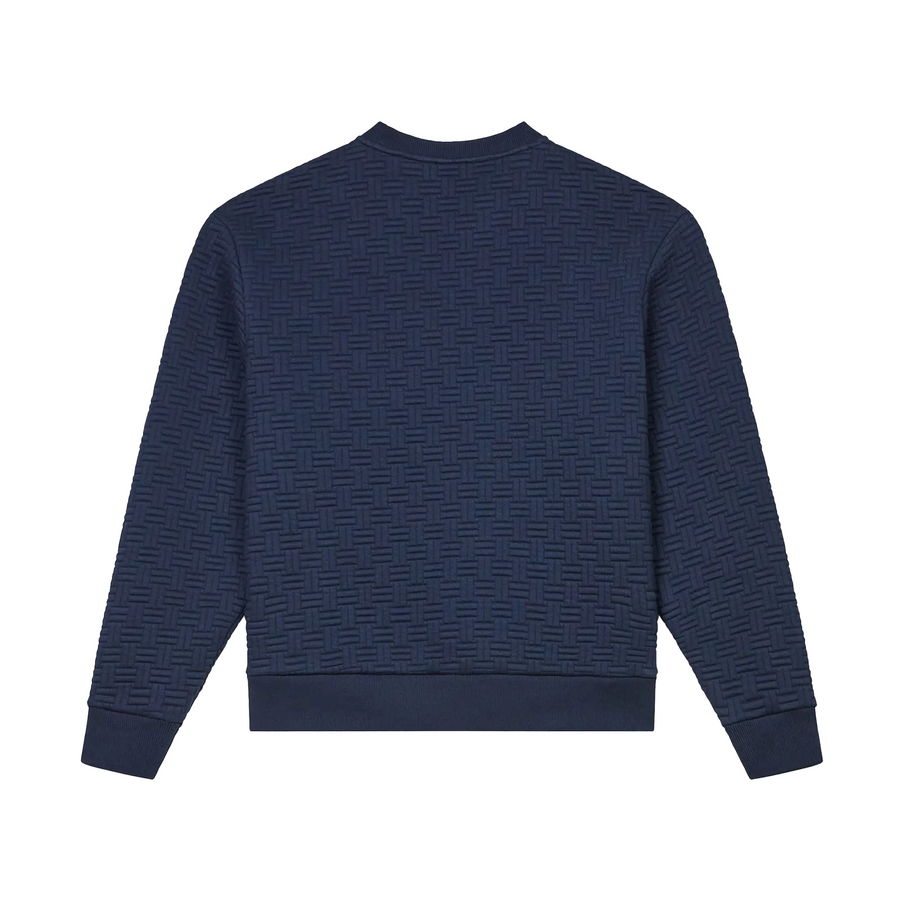 Kenzo Weave Classic Sweatshirt Blue Black