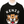 Kenzo Lucky Tiger Emb Oversize Sweat Black