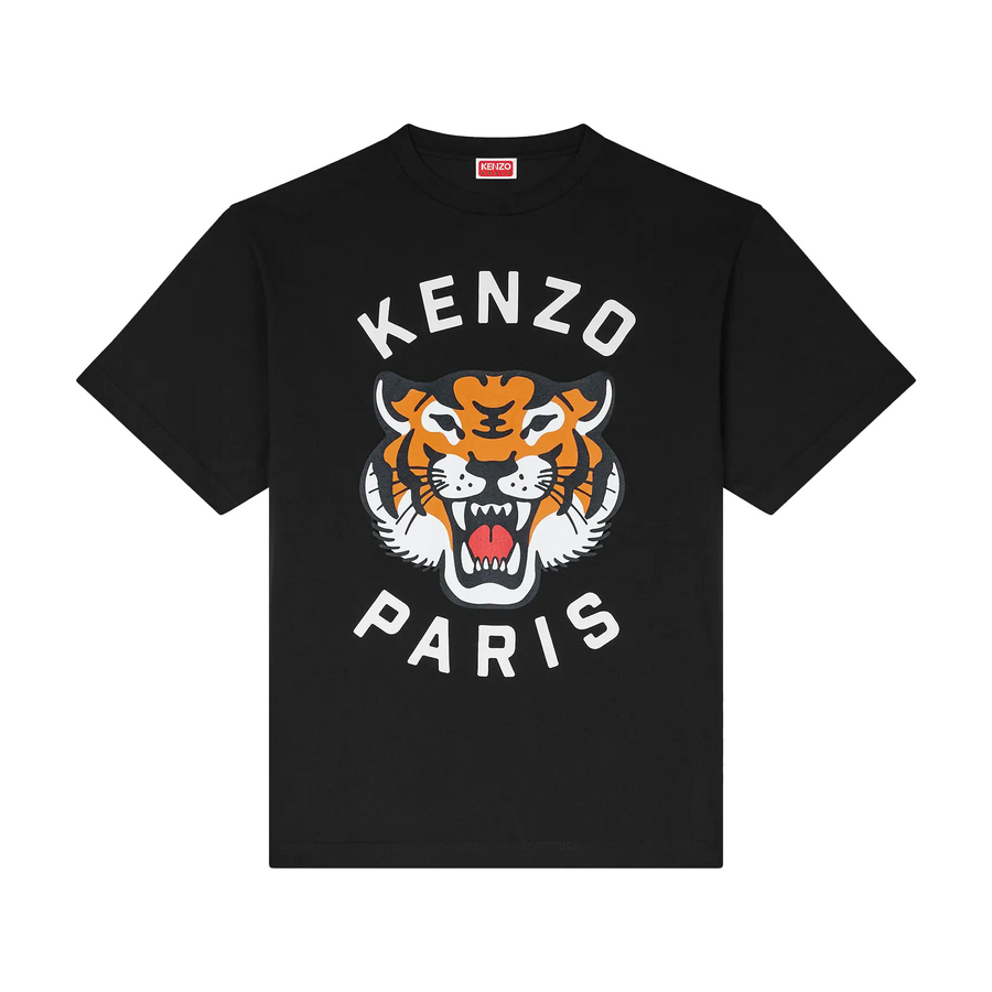 Kenzo Kenzo Lucky Tiger Oversize T-Shirt Black