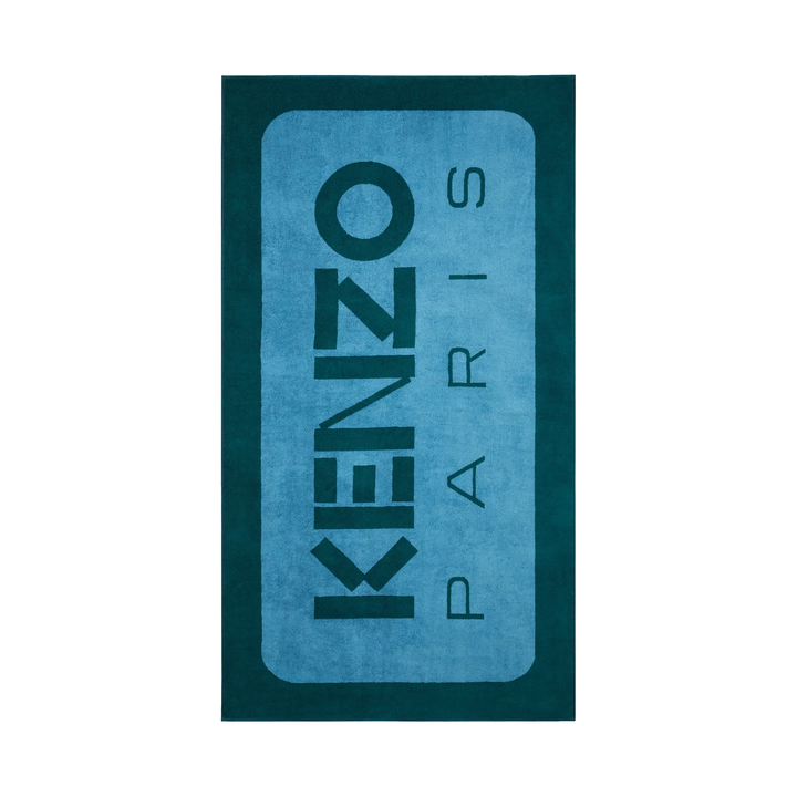 Kenzo Klabel Beach Towel  Bottle Green