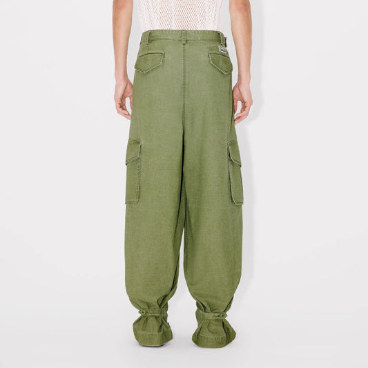 Kenzo Adjustable Cargo Pant Pale Khaki FF55PA2459GD.48
