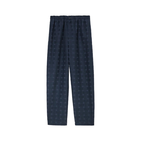 Kenzo Weave Jogpant Blue Black FF55PA5069JX.79