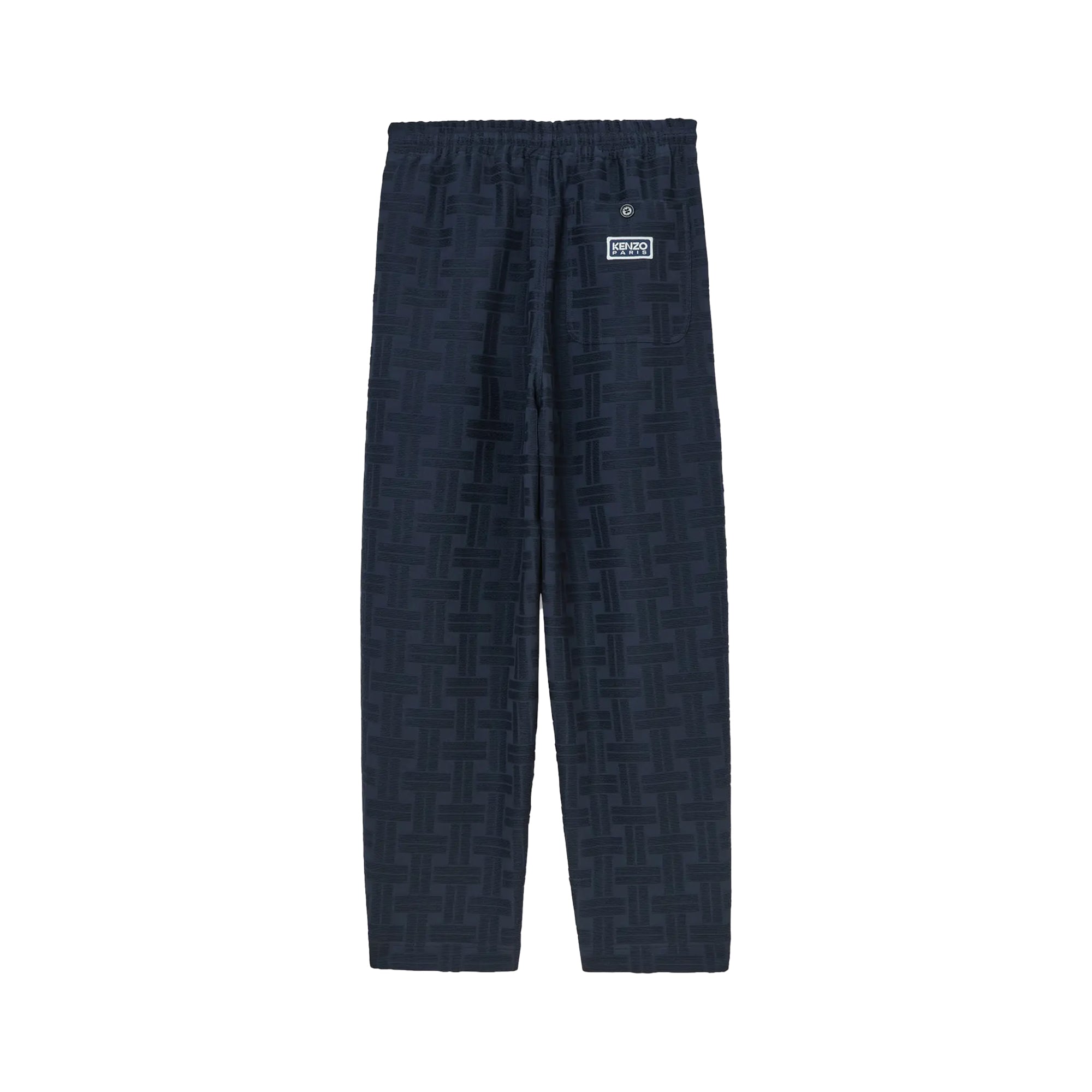 Kenzo Weave Jogpant Blue Black FF55PA5069JX.79