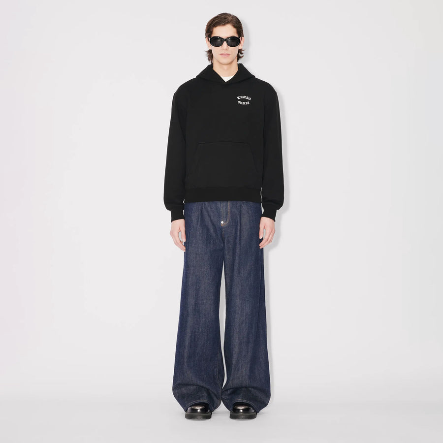 Kenzo Verdy Collection Embroidered Classic Hoodie Black FF55SW2724MC.99J