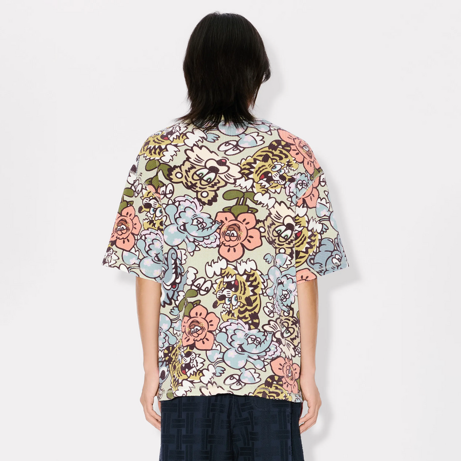 Kenzo  X Verdy Collection Oversize Multi Print T-Shirt  FF55TS4934WD.MU