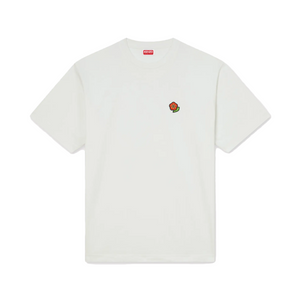 Kenzo Gots Kenzo Pop Embroidered Classic T-Shirt Off White FF55TS5284SG.02