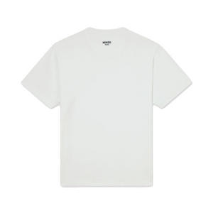 Kenzo Gots Kenzo Pop Embroidered Classic T-Shirt Off White FF55TS5284SG.02