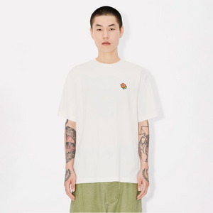 Kenzo Gots Kenzo Pop Embroidered Classic T-Shirt Off White FF55TS5284SG.02