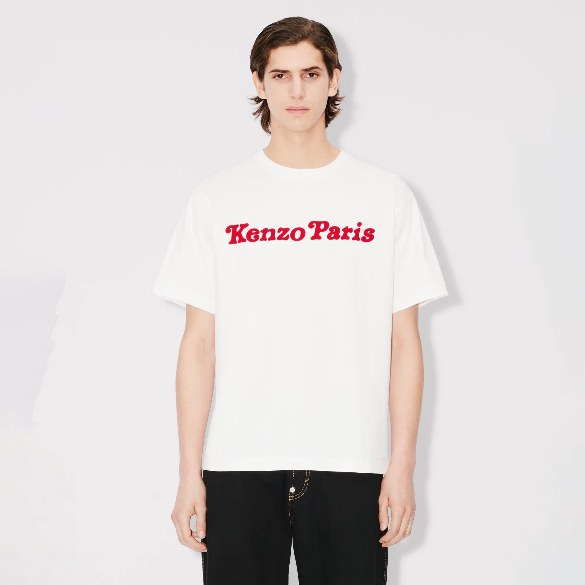 Kenzo Verdy Collection Oversize T-Shirt Off White FF55TS5474SG.02