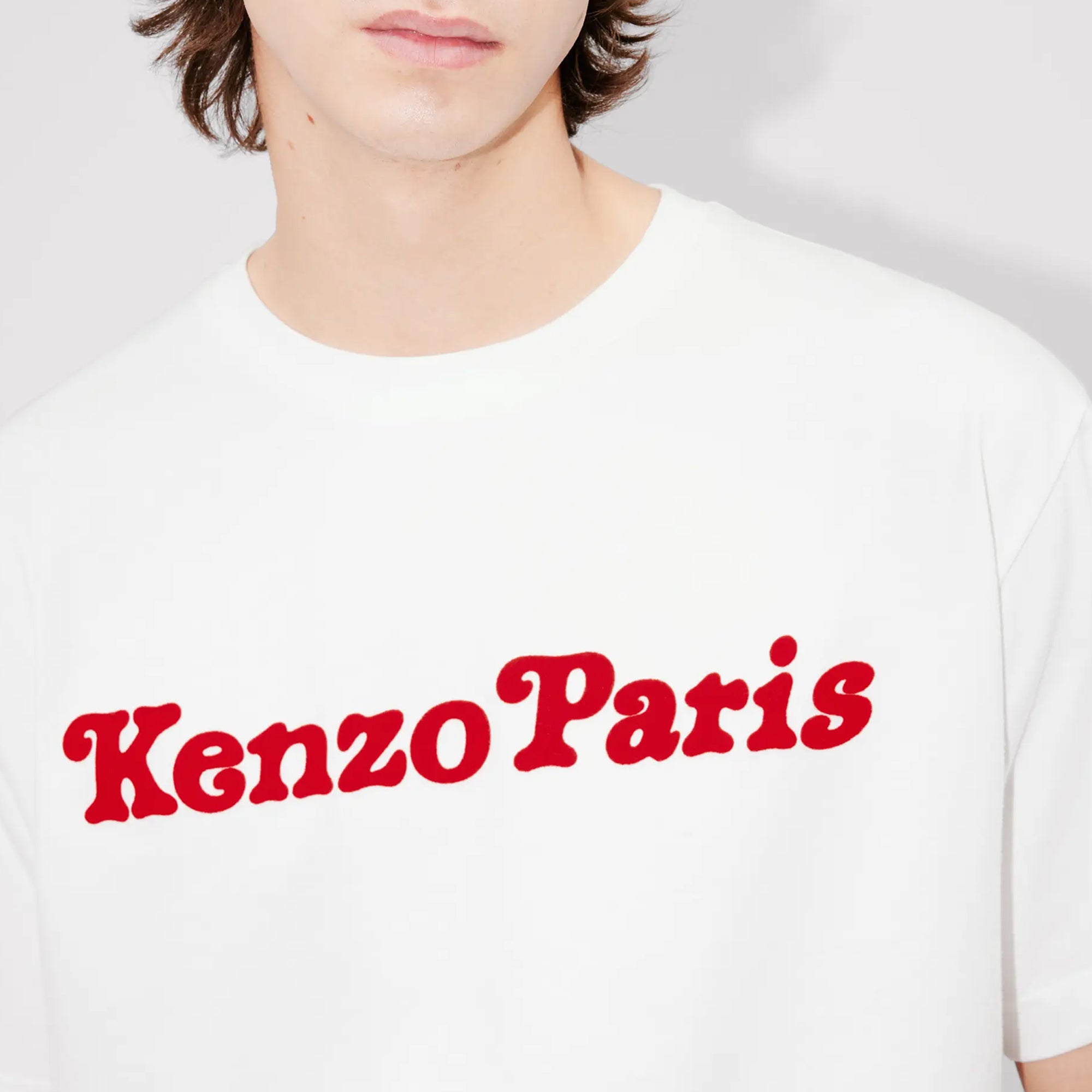 Kenzo Verdy Collection Oversize T-Shirt Off White FF55TS5474SG.02