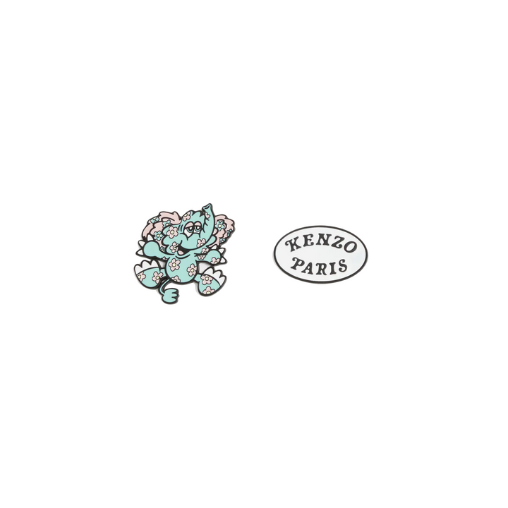 Kenzo Stamp Set Pins X2