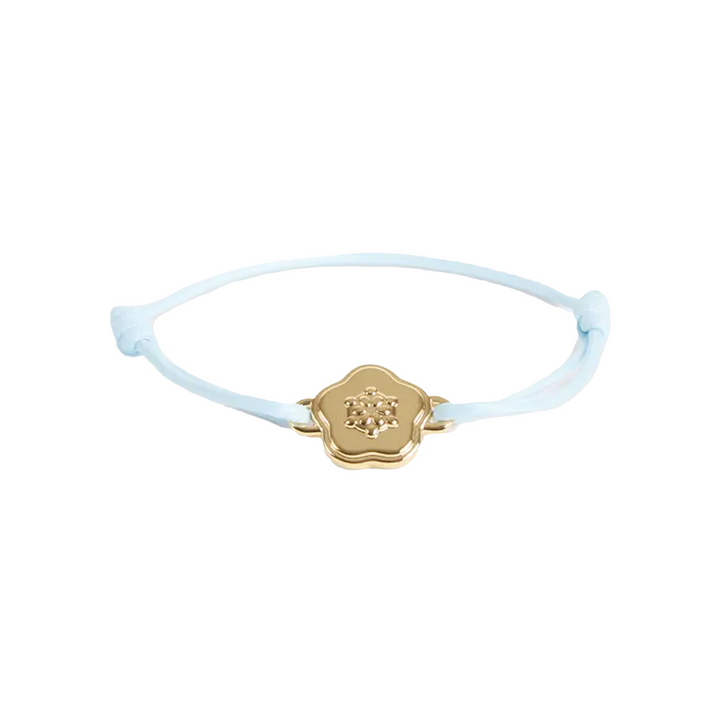 Kenzo "Boke Flower" Friendship Bracelet Light Blue