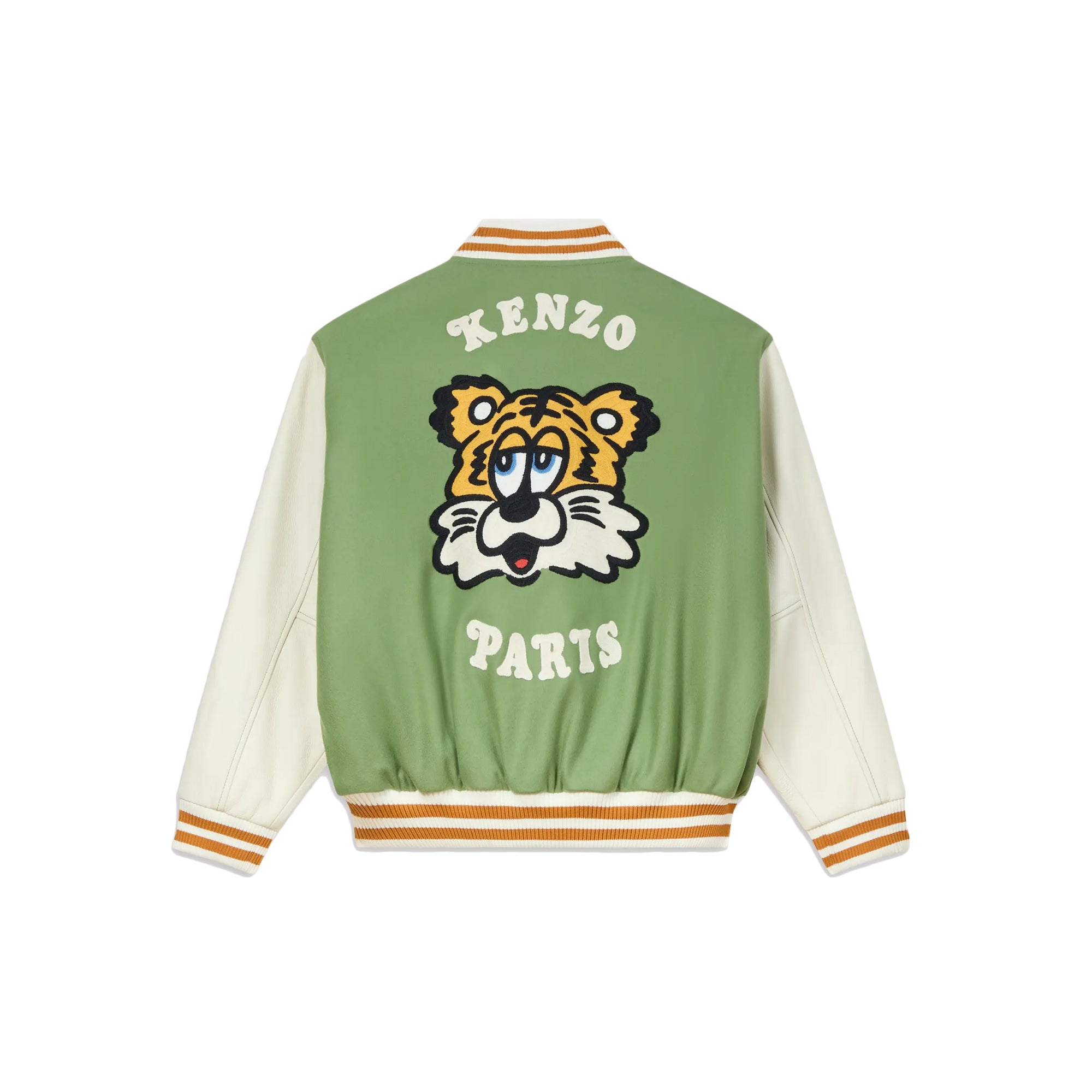Kenzo Verdy Collection Varsity Jacket Pale Khaki FF58BL1509OH.48