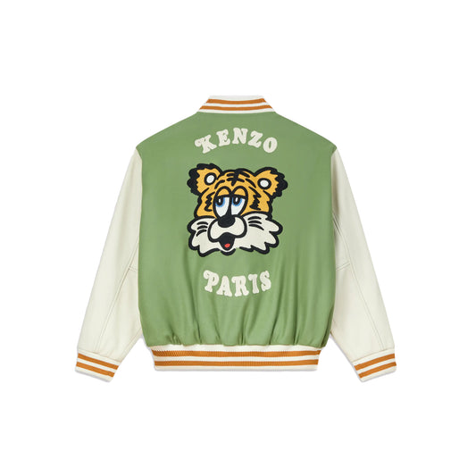 Kenzo Verdy Collection Varsity Jacket Pale Khaki FF58BL1509OH.48