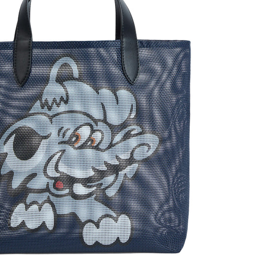 Kenzo Small Tote Bag Navy Blue