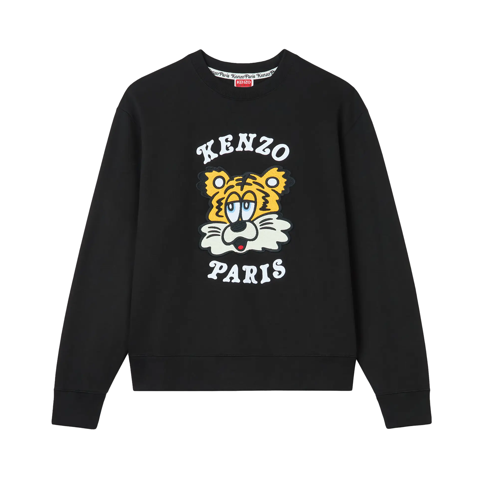 Kenzo Verdy Collection Embroidered Classic Sweatshirt Black FF58SW2394MF.99J