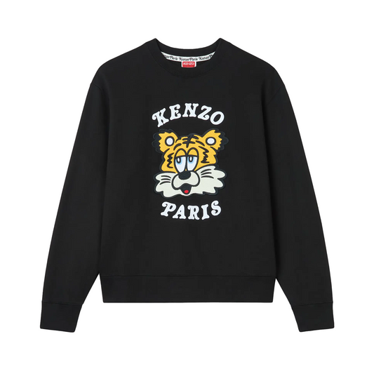 Kenzo Verdy Collection Embroidered Classic Sweatshirt Black FF58SW2394MF.99J