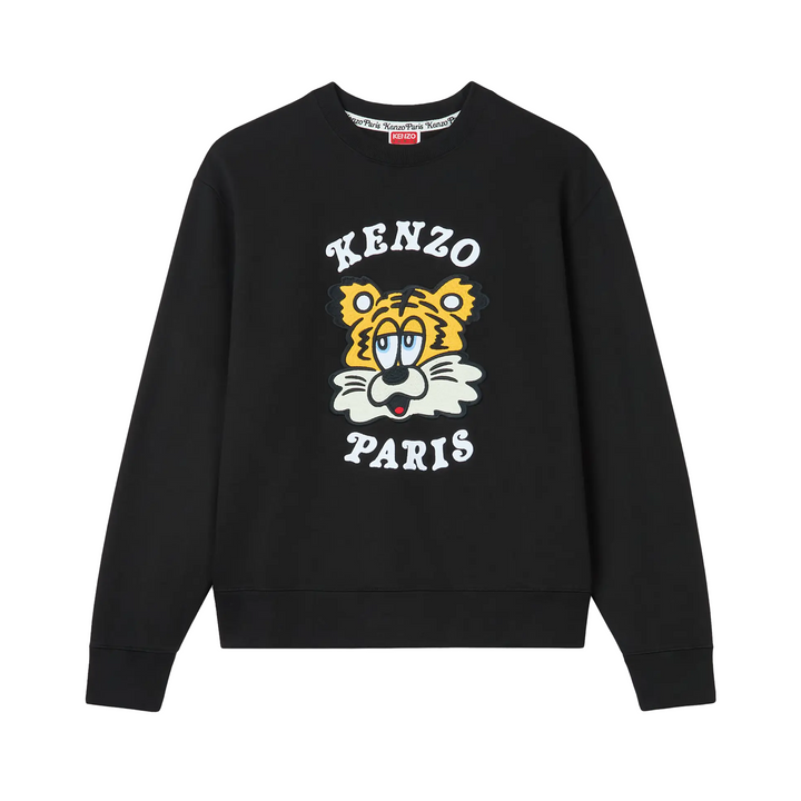 Kenzo Verdy Collection Embroidered Classic Sweatshirt Black FF58SW2394MF.99J