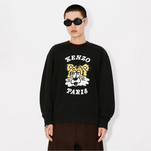 Kenzo Verdy Collection Embroidered Classic Sweatshirt Black FF58SW2394MF.99J