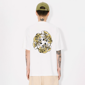 Kenzo Verdy Collection Oversize T-Shirt Off White FF58TS4814SG.02