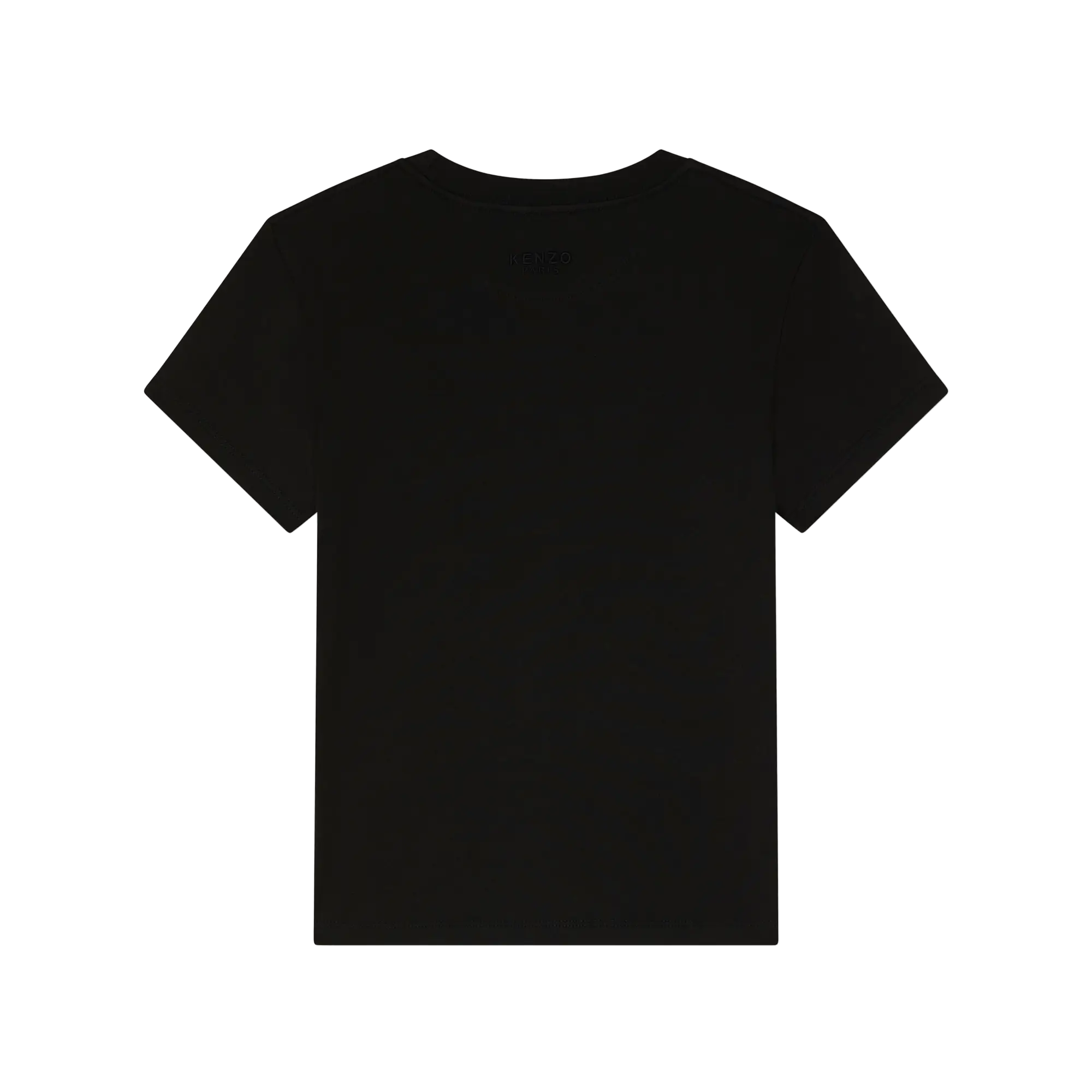 Kenzo Women's Embroidered  Wild Tiger Classic T-Shirt Black FG52TS2164SO99J