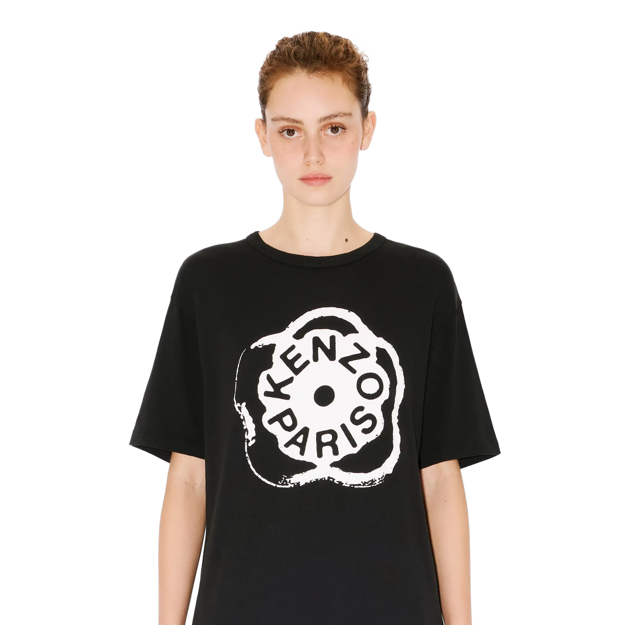 Kenzo Women's Boke Flower 2.0 Loose T-Shirt Black FG52TS3034SK99J