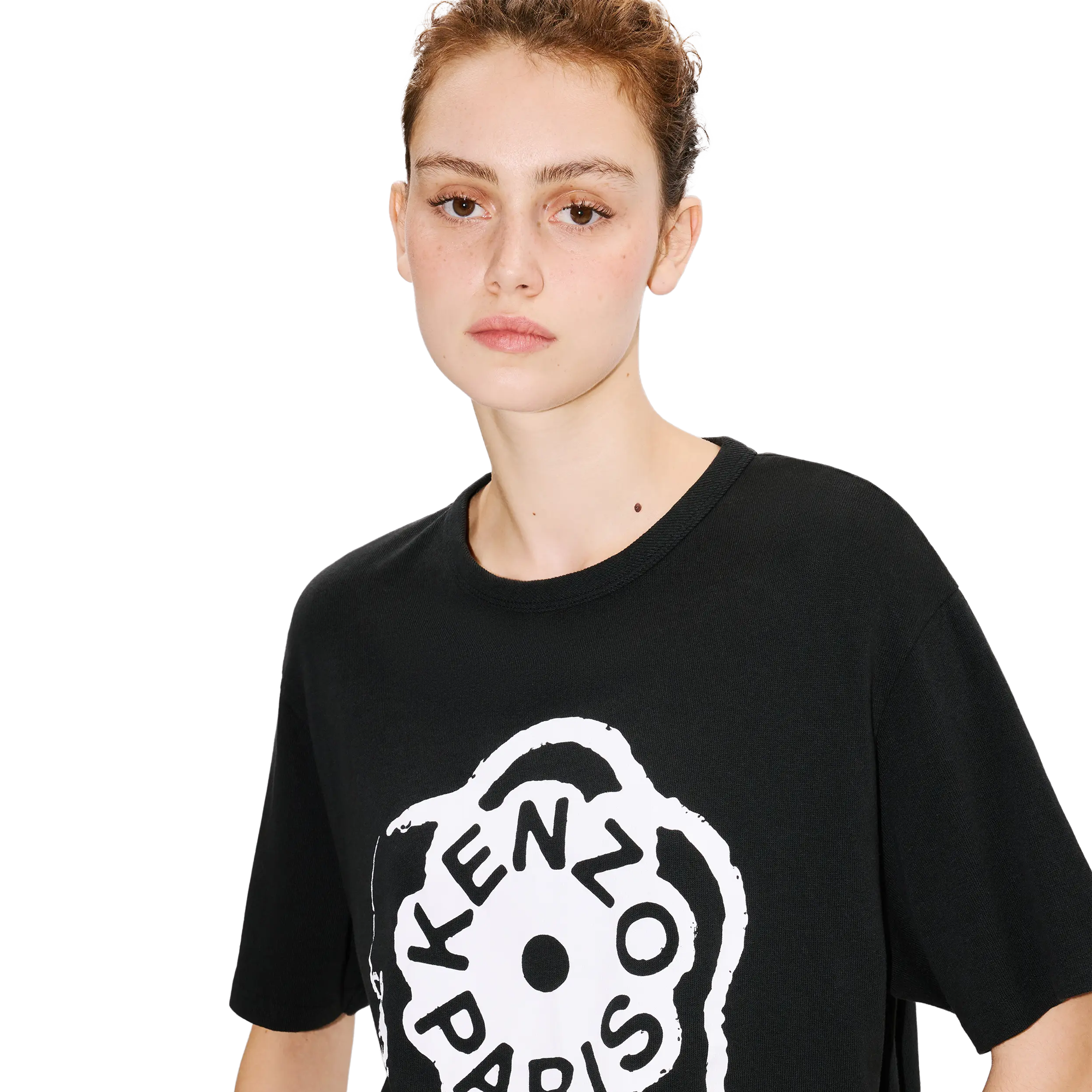 Kenzo Women's Boke Flower 2.0 Loose T-Shirt Black FG52TS3034SK99J