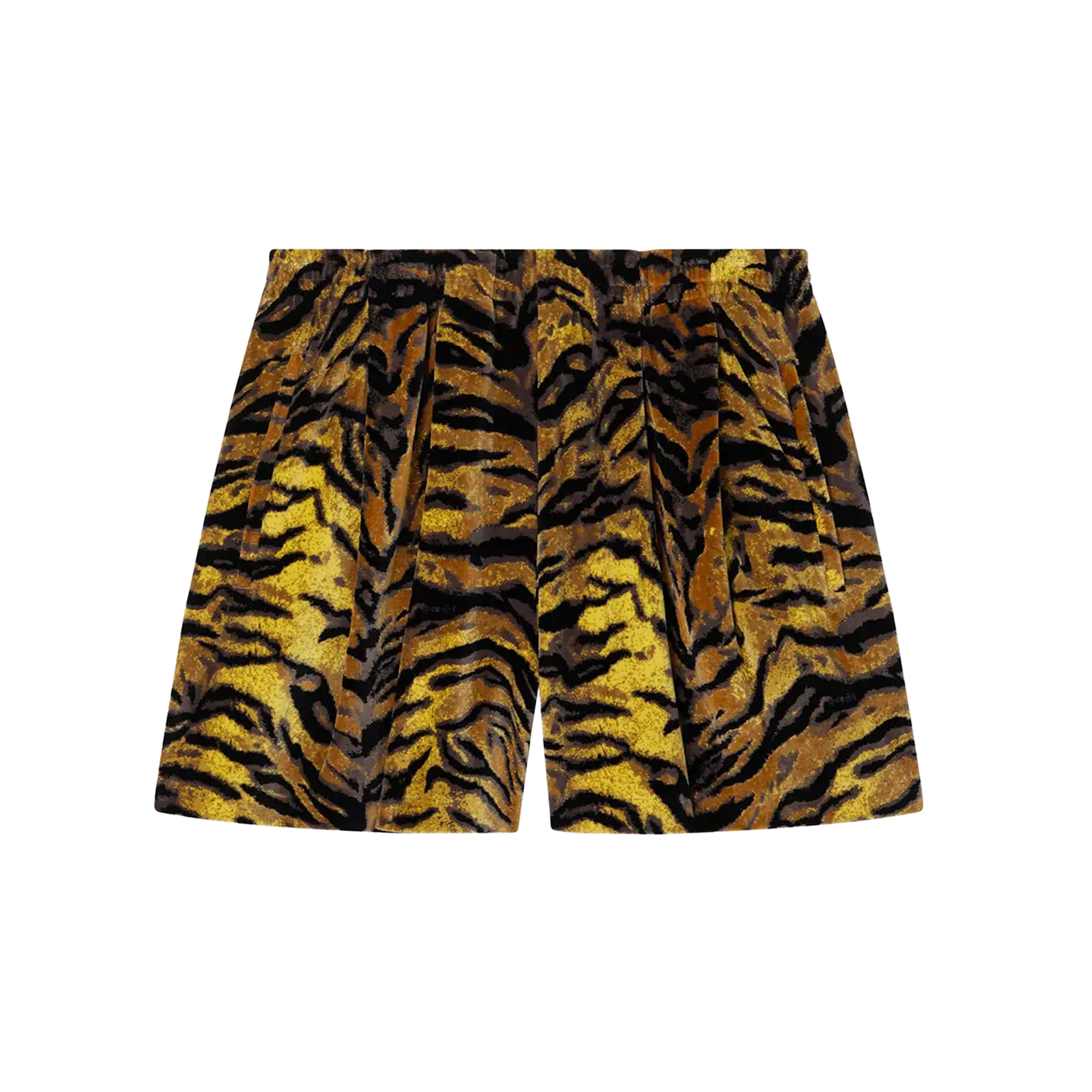 Kenzo Tiger Track Shorts Velvet Jacquard FG55SH5024JG41