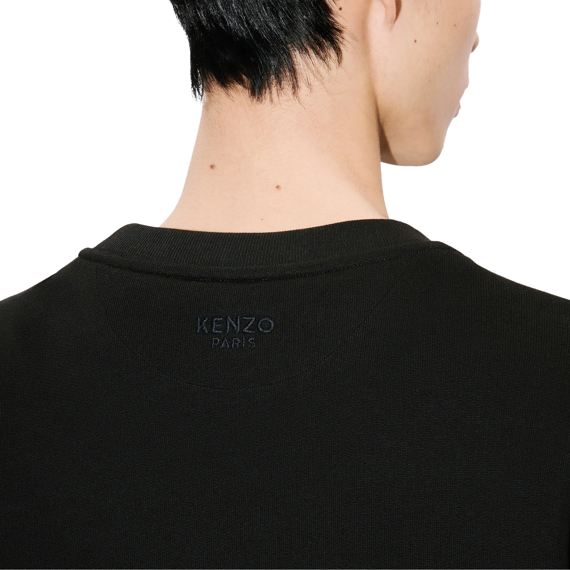 Kenzo Wild Tiger Embroidered Sweatshirt Black FG55SW2054MJ99J