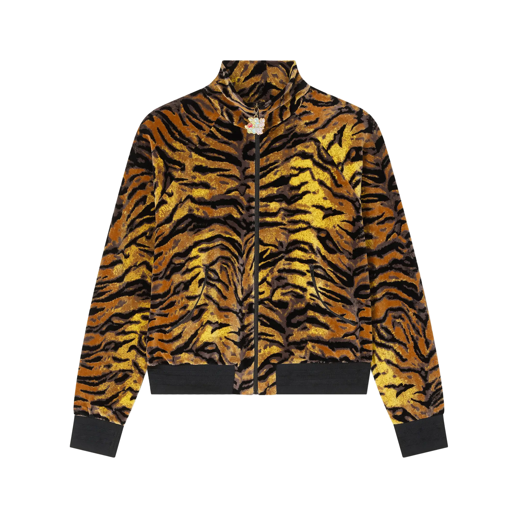 Kenzo Tiger Track Jacket Velvet Jacquard FG55SW5164JG41