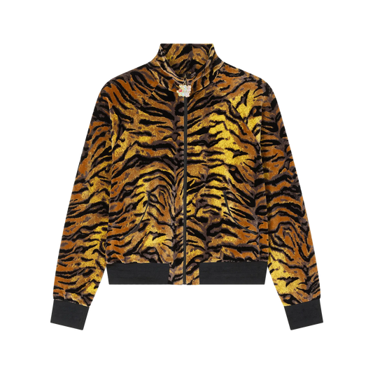 Kenzo Tiger Track Jacket Velvet Jacquard FG55SW5164JG41