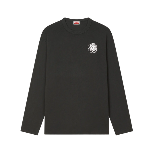 Kenzo Gots Boke Flower 2.0 Relax Long Sleeve T-Shirt Black FG55TL3024SK99J